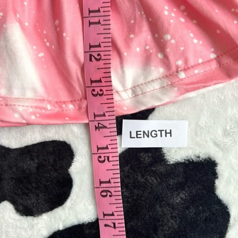 Butterfly Pink Leopard Bell Bottom‎ Set 3XS (6-12 months)